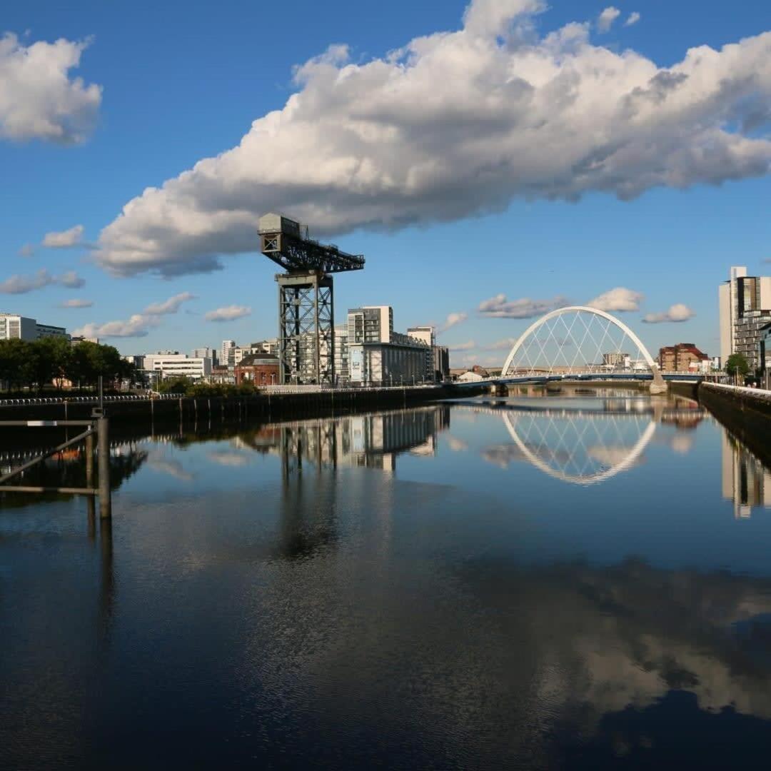 גלאזגו Modern And Refurbished Flat In Merchant City מראה חיצוני תמונה