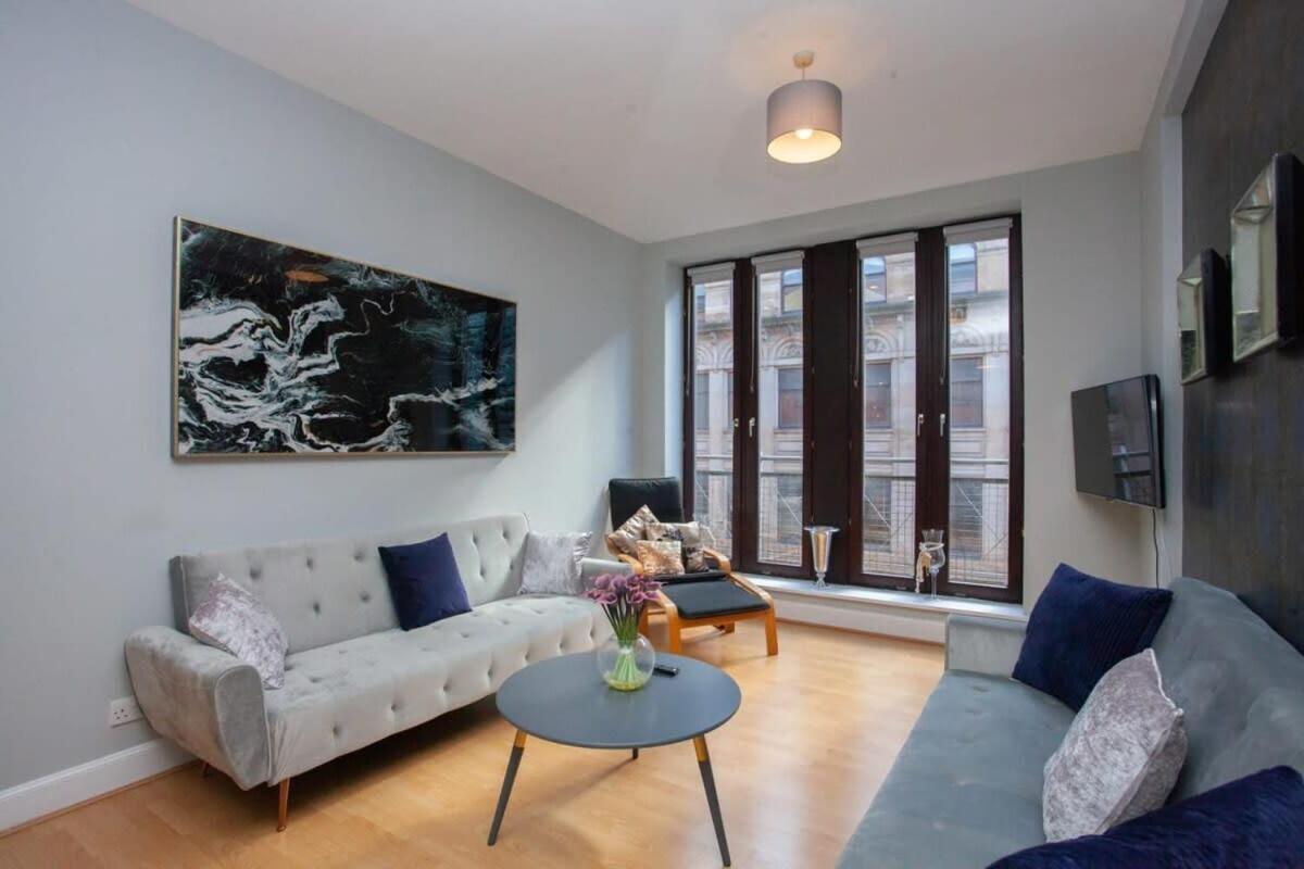 גלאזגו Modern And Refurbished Flat In Merchant City מראה חיצוני תמונה